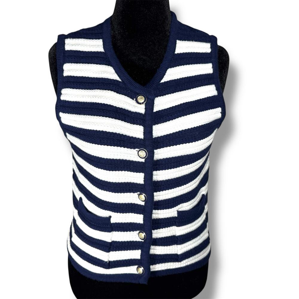 161. JOIE “Old Money” Sleeveless Cardigan – Size Medium